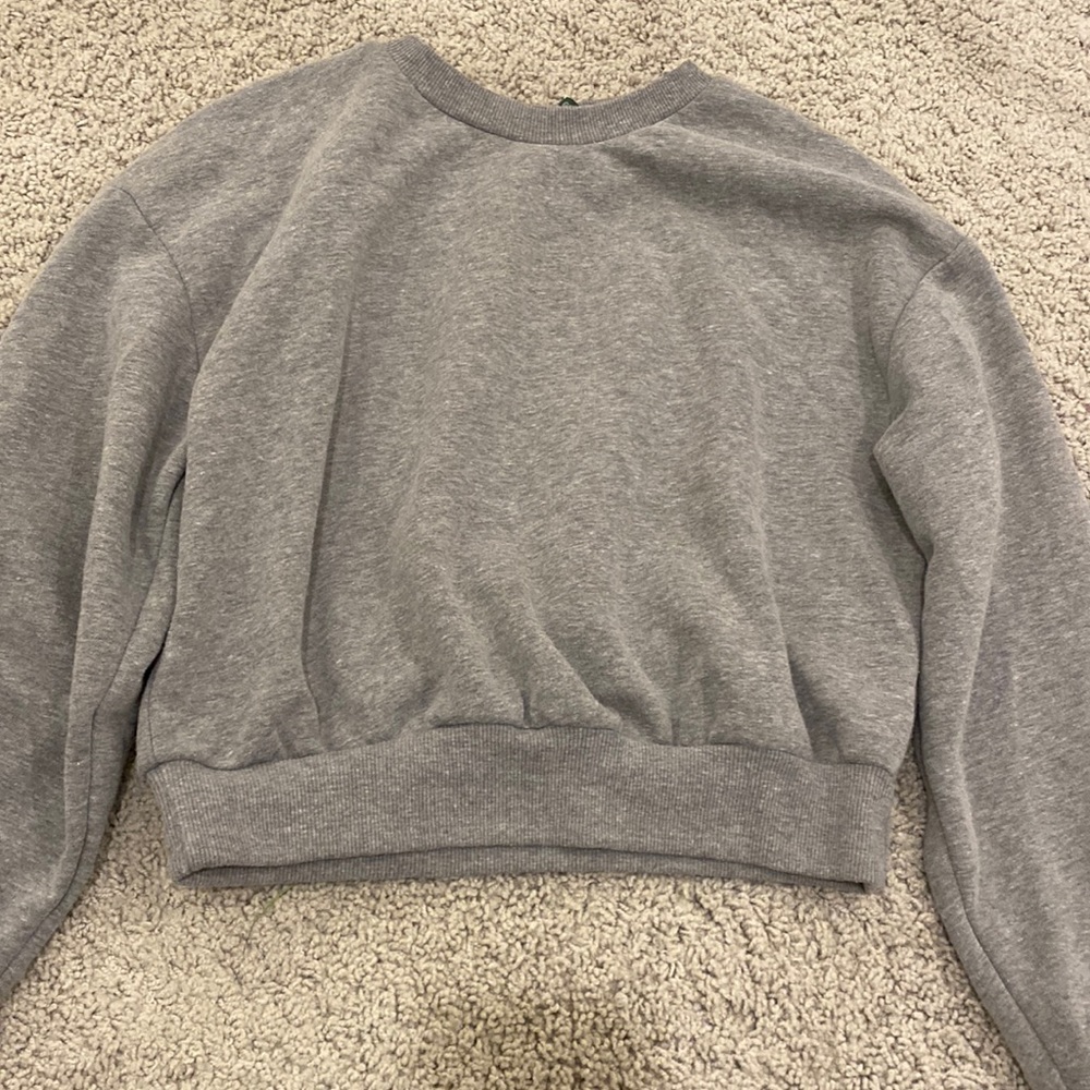 Wild Fable, M, light gray sweatshirt a little cropped